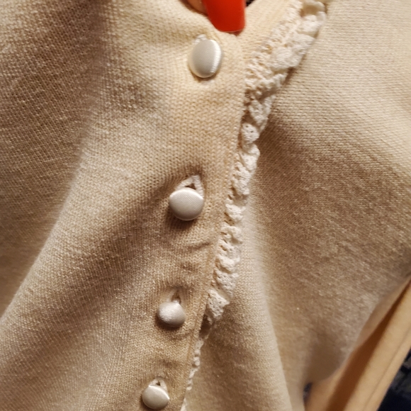 VINTAGE Oscar De La Renta Cardigan - Picture 12 of 14